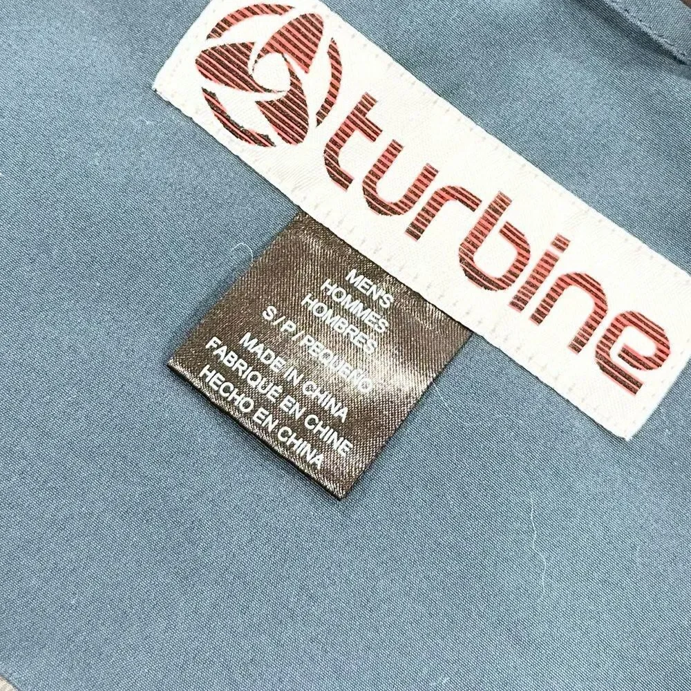 Turbine blue and grey snow ski snowboard coat S